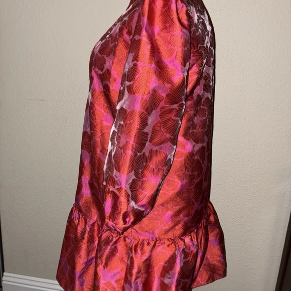 Tuckernuck Red and Pink Patterned Fabric - Picture 5 of 11